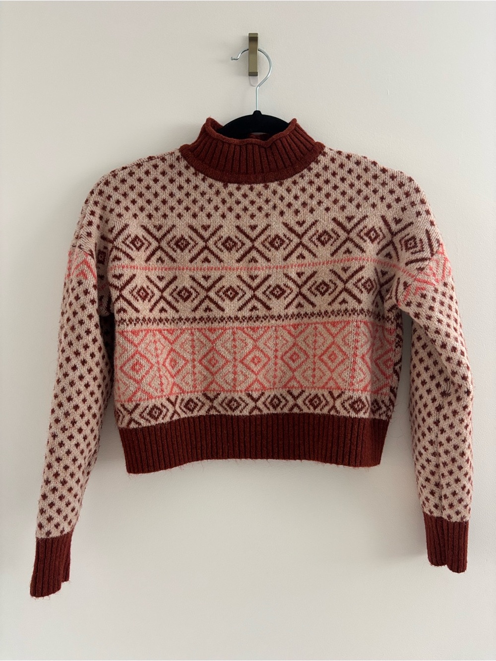 American Eagle Outfitters Mock Neck Sweater